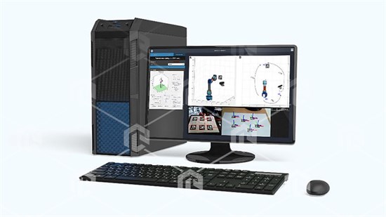 Учебно-лабораторный комплекс для отработки применения систем технического зрения при посадке объекта на площадку