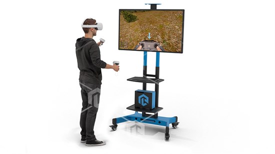 Компьютерный Тренажерный комплекс «VR Тренажер имитации визуальной работы авиационного наводчика с применением БПЛА»