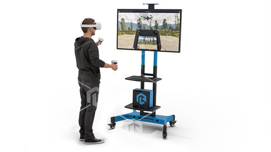 Виртуальный VR-тренажер для отработки навыков обслуживания, предполетной подготовки и эксплуатации БПЛА различных типов