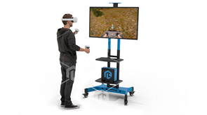 Компьютерный Тренажерный комплекс «VR Тренажер имитации визуальной работы авиационного наводчика с применением БПЛА»