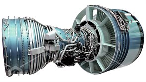 Действующий макет "Турбореактивный двигатель Pratt & Whitney PW4000"