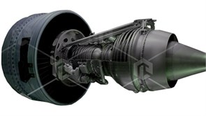 Действующий макет "Турбореактивный двигатель General Electric GE90"