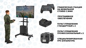 Тренажер «Оператор БПЛА мультироторного типа» PL-DRONE - Продвинутая комплектация» K2