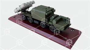Макет ракетного комплекса "Бал" на базе МАЗ-543"
