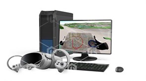 Виртуальный учебный комплекс «Виртуальное VR-ориентирование на местности, определение координат, поиск пострадавших» К2