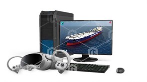 Виртуальный лабораторный комплекс "Изучение конструкции танкера класса Aframax, и его специальных систем"