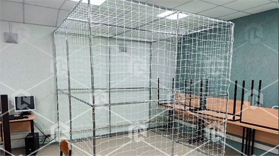 «Куб сетчатый для безопасных испытаний автономных программ» (куб размером 4х4 м) К2 10751 - фото 1613
