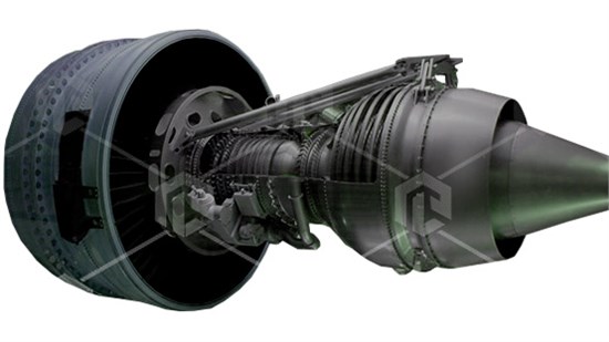 Действующий макет "Турбореактивный двигатель General Electric GE90" 10903 - фото 1872