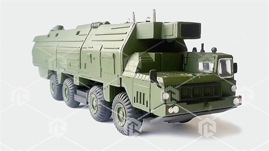 Макет машины  обеспечения  боевого  дежурства  15В240 ракетногокомплекса РС-24 "Ярс" ФВД-ММОБД-01 - фото 2825