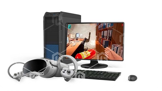Виртуальный учебный комплекс "Процедурный VR-тренажер действий в чрезвычайной ситуации" ВВД-ПТДЧС-01 - фото 2894