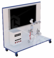 Учебная лабораторная установка "Фонтанная эксплуатация нефтегазовых скважин" ФНГ-ФОНЭН-01 - фото 3546