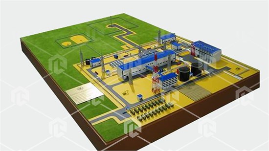 Макет «Установка комплексной подготовки нефти и газа» ФНГ-УКПНГ-01 - фото 3817