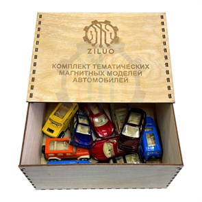 ДБ0003 2.5.13 Комплект тематических магнитных моделей автомобилей 10072