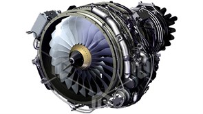 Действующий макет "Турбореактивный двигатель SaM146" 10907