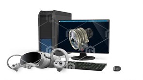 Виртуальный программный комплекс «Устройство, принцип работы и рабочие процессы турбореактивного двигателя CFM56-7B» K2 ВАК-УПРТС-02