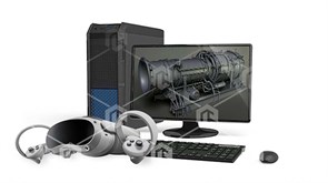 Комплекс «Устройство и принцип работы газотурбинного двигателя ДГ90» К2 ВАК-ПРГТД-02