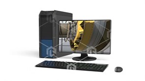 Виртуальный программный комплекс «Устройство и принцип работы турбореактивного двигателя ПС-90-а» К1 ВАК-УПРТД-01