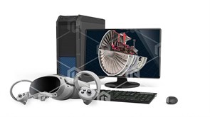 Виртуальный программный комплекс «Устройство и принцип работы турбореактивного двигателя Д-18» К2 ВАК-УПРРД-02