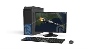 Виртуальный учебный комплекс «Устройство и конструкция Ракеты носителя "Н-1 Л-З"» ВАК-КРННЛ-01