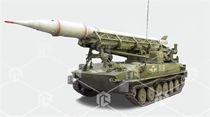 Макет Пусковой установки 2П16 комплекса "Луна" ФВД-ПУЛУН-01