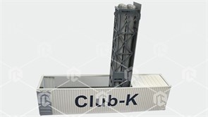 Макет Ракетного комплекса Club-K ФВД-РККЛК0-10
