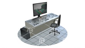 Тренажерный комплекс технологического оборудования «Линия загрузки заготовок» ВММ-ЛИНЗЗ-01