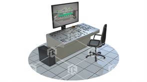 Тренажерный комплекс технологического оборудования «Печь с шагающими балками» ВММ-ПСШБЛ-01