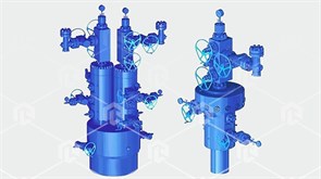 Наглядный макет "Устьевая арматура газовой скважины" ФНГ-УАГСК-01