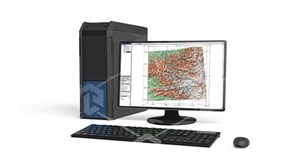 Виртуальный учебный комплекс "Построение и анализ орографической схемы рельефа местности" ВСТ-ОРФСХ-01