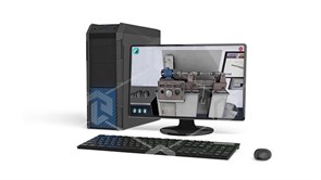 Виртуальная лабораторная работа "Испытание на усталость образцов с тороидальной рабочей частью в условии изгиба с вращением" ВСТ-УОТРЧ-01