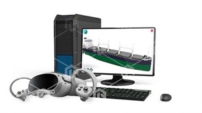Виртуальный лабораторный комплекс "Изучение архитектурно-конструктивных типов современных лесовозов-пакетовозов" ВСД-ЛПЗБС-01