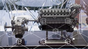 Учебный макет "Среднеоборотный дизельный двигатель с газотурбонаддувом на примере 16ЧН26 (Д49) или Д500" ФСД-СДДГН-01
