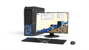 Виртуальная лабораторная работа "Определение энергозатрат при работе вибрационной конусной мельницы-дробилки" ВЭК-ЭРВКМ-01