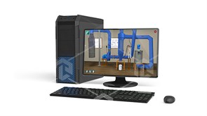 Виртуальная лабораторная работа "Определение характеристик работы циклона" ВЭК-ХРРЦИ-01