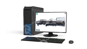 Виртуальный учебный комплекс "Устройство газотурбинной установки" ВЭТ-УСГТУ-01