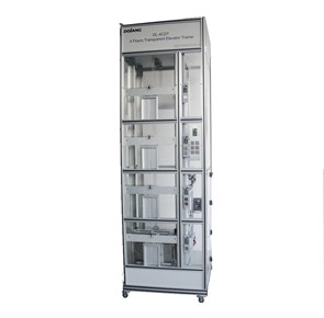 DLLY-4CDT Прозрачная стойка для четырехэтажного лифта 10065
